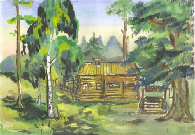 рисунок: хутор Белая Березка